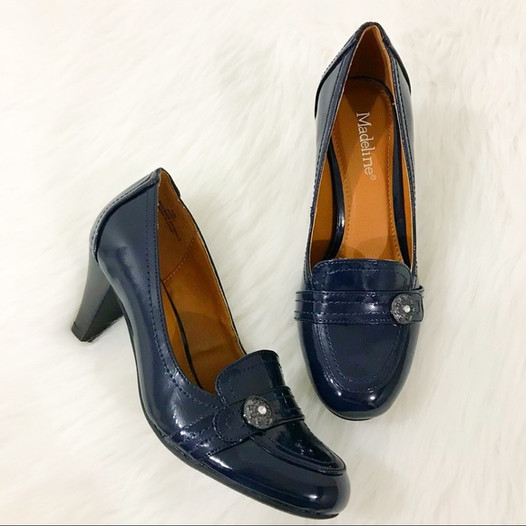 Madeline Shoes - Madeline Poppy Patent Pumps